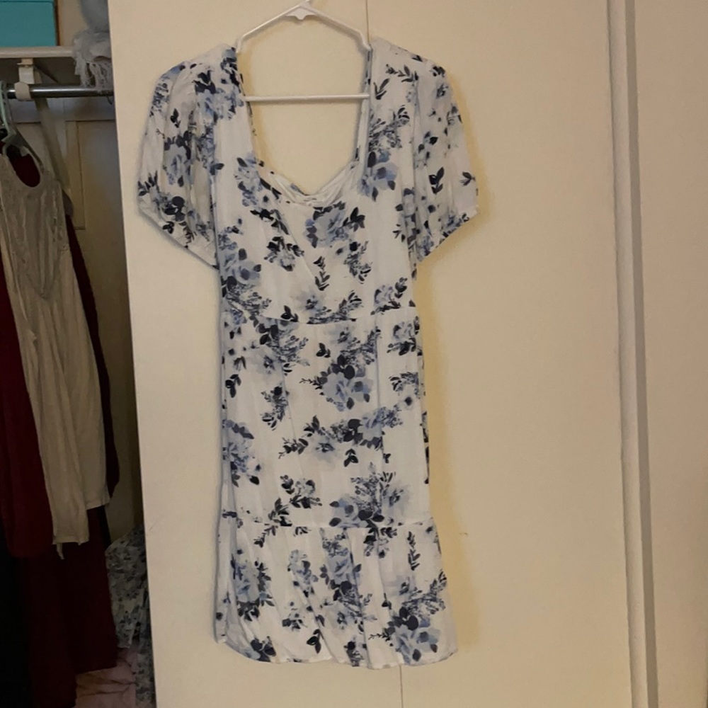 Maurices Blue Floral Dress
